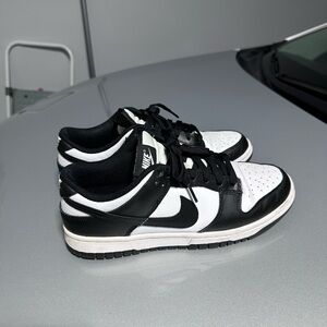 Nike Black and White Low-Top Sneakers